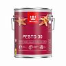 Эмаль алкидная стойкая полуматовая Tikkurila Pesto 30 (Песто 30), 2,7 л, база С, бесцветная фото