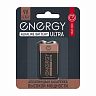 Батарейка Energy Ultra 6LR61/1B, типоразмер Крона фото