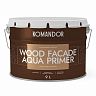 Грунт-антисептик для дерева Komandor Wood Facade Aqua Primer, 9 л фото