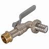 Кран шаровой водоразборный СТМ, 1/2", ручка фото