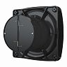 Вентилятор осевой вытяжной DiCiTi Rio 5C Obsidian D125, с обратным клапаном фото