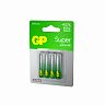 Батарейка GP Super Alkaline G-Tech 24AA21-2CRSBC4, типоразмер ААА, 4 шт фото