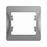 Рамка Systeme (Schneider) Electric Glossa, 1-пост, алюминий фото