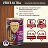Декоративная пропитка для дерева Veres Ultra Lazura №8, глянцевая, 0,9 л, дуб темный фото