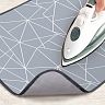Коврик для глажки белья Nika Линии на сером, 75 x 55 см фото