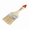 Кисть плоская Шабашка №2,5, натуральная щетина, деревянная ручка, 63 мм фото
