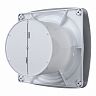 Вентилятор осевой вытяжной DiCiTi Rio 5C Gray metal D125, с обратным клапаном фото