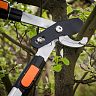 Сучкорез плоскостной Plantic by Fiskars PRO80, телескопический, 630 мм фото