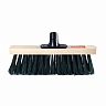 Щетка для улицы Feona, искусственная щетина, деревянное основание, 300 мм фото