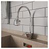Смеситель для кухни Milardo Meal, с гибким изливом, глянцевый хром фото