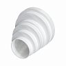 Соединитель круглых воздуховодов Era ПУ15.12.10.8, пластик, d 150/125/100/80 мм фото