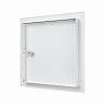 Люк-дверца ревизионная Evecs ЛТ3030МЗп, стальная с замком, с фланцем 300 x 300 мм, 360 x 360 мм фото