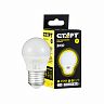 Лампа светодиодная LED Старт ECO Шар, E27, 7 Вт, 2700 K, теплый свет фото
