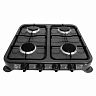 Плита газовая настольная Homestar HS-1204, 4 конфорки фото