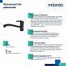 Смеситель для кухни Milardo Meal M02BLR0M05, черный матовый фото