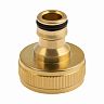 Адаптер латунный с внутренней резьбой Palisad, 1" фото