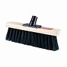 Щетка для улицы Feona, искусственная щетина, деревянное основание, 300 мм фото