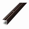 Порог угловой Лука ПУ-05, 1350 x 20 x 20 мм, дуб венге фото
