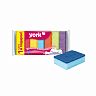 Губки для посуды York Колор Люкс, упаковка 6+1 шт фото