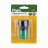 Соединитель для шлангов Park HL132, с системой быстрой фиксации и аквастопом, 5/8", блистер фото