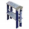 Стремянка двухсторонняя Alumet MD8202, стальная, 2 x 2 ступени, 0,45 м фото