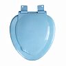 Сиденье для унитаза VIRPlast, голубой мрамор фото