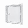 Люк-дверца ревизионная Evecs Л2020Р, ABS-пластик, с ручкой, с фланцем 196 x 196 мм, 218 x 218 мм фото