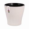Горшок для цветов Альтернатива Лея, с автополивом, 3,6 л, бежевый фото