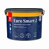Краска моющаяся для стен и потолков Tikkurila Euro Smart 2 (Евро Смарт 2), 9 л, белый, база А фото Краска моющаяся для стен и потолков Tikkurila Euro Smart 2 (Евро Смарт 2), 9 л, белый, база А фото
