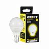 Лампа светодиодная LED Старт ECO Шар, E14, 7 Вт, 2700 K, теплый свет фото