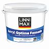 Краска фасадная Linnimax Acryl Optima Fassade, матовая, база 3, бесцветная, 8,46 л фото