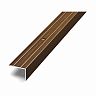 Порог угловой Лука ПУ-03, 1350 x 24 x 18 мм, венге фото