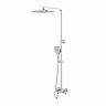 Душевая система с тропическим душем IDDIS Slide, с управлением Push Control, хром фото