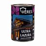 Декоративная пропитка для дерева Veres Ultra Lazura №19, глянцевая, 0,9 л, дуб фото