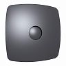 Вентилятор осевой вытяжной DiCiTi Rio 5C Dark gray metal D125, с обратным клапаном фото