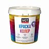 Краска колеровочная для водно-дисперсионных красок VGT ВД-АК-1180, 1 кг, желтая фото