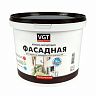 Краска фасадная VGT ВД-АК-1180, белоснежная, 7 кг фото