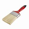 Кисть плоская Кедр №3, смешанная щетина, пластиковая ручка, 75 мм фото