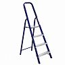 Стремянка Alumet М8404, стальная, 4 ступени, 1,54 м фото