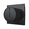 Вентилятор осевой вытяжной DiCiTi Silent 4C Matt black, с обратным клапаном, D 100, 8,4 Вт фото
