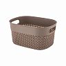 Корзина для хранения Plast Team Oslo, 3 л, шоколадный мокко фото