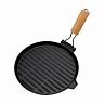 Сковорода-гриль чугунная Mallony, 26 см фото