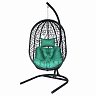 Кресло подвесное Garden story Кокон XL, 102 х 130 х 204 см, каркас черный фото
