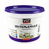 Краска интерьерная для стен и потолков VGT ВД-АК-2180, акриловая, белоснежная, 3 кг фото