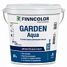 Эмаль акриловая Garden Akva (Гарден Аква) FINNCOLOR, 0,9 л, бесцветная (база С) фото