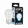 Лампа светодиодная LED Старт ECO Шар, E27, 7 Вт, 4000 K, холодный свет фото