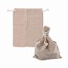 Мешок для хранения продуктов Мультидом, с завязками, лен, 30 x 35 см фото