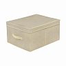Короб для хранения Leonord, 40 x 50 x 25 см, бежевый фото