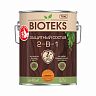 Защитный лессирующий состав для дерева Bioteks 2-в-1, 2,7 л, рябина фото