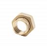 Гайка для насоса (в паре) латунная Alato, внутренняя резьба 1 1/2" x 1" фото